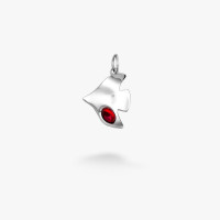 Серебряный Подвес Благовещение Fuchsia