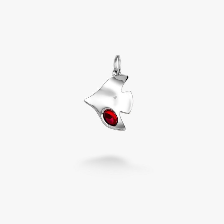 Серебряный Подвес Благовещение Fuchsia
