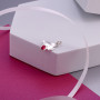 Серебряный Подвес Благовещение Fuchsia  - фото 4