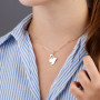 Серебряный Подвес Благовещение Black Diamond  - фото 6