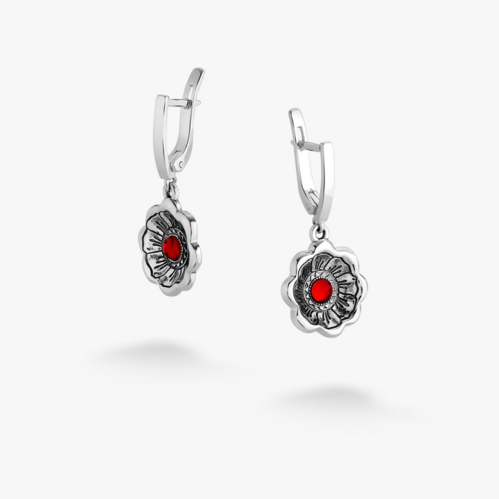 Серебряные Серьги Калачик