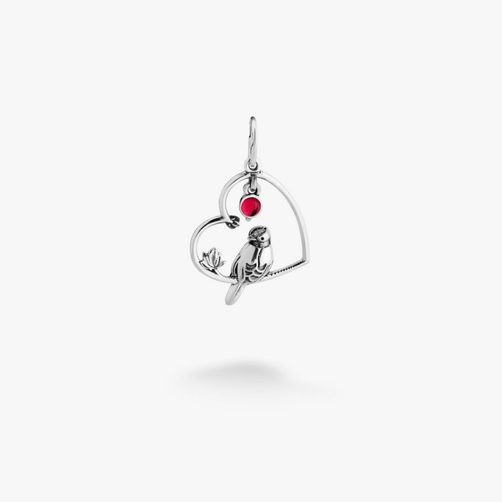 Серебряный Кулон Соловейко Rose