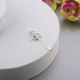 Серебряная Брошь-игла Соловейко Light Sapphire  - фото 6