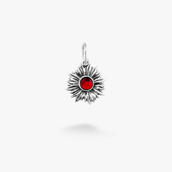 Серебряный Кулон Подсолнух Light Siam
