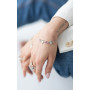 Серебряный Браслет Лириды mix Light Amethyst  - фото 8