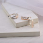 Серебряные Серьги Карди Gold  - фото 5