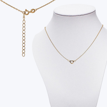 Серебряное Колье Признание Gold