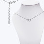Серебряное Колье Вместе Rhodium  - фото 2