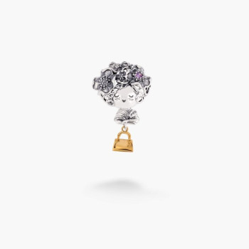 Серебряный Кулон Пани Amethyst