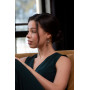 Серебряные Серьги Шарики Maxi Rhodium  - фото 6