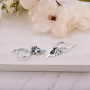 Серебряные Серьги Соловейко Amethyst  - фото 4