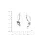 Серебряные Серьги Соловейко Amethyst  - фото 5