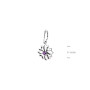 Серебряный Кулон Вытынанка Amethyst Zirkon  - фото 3