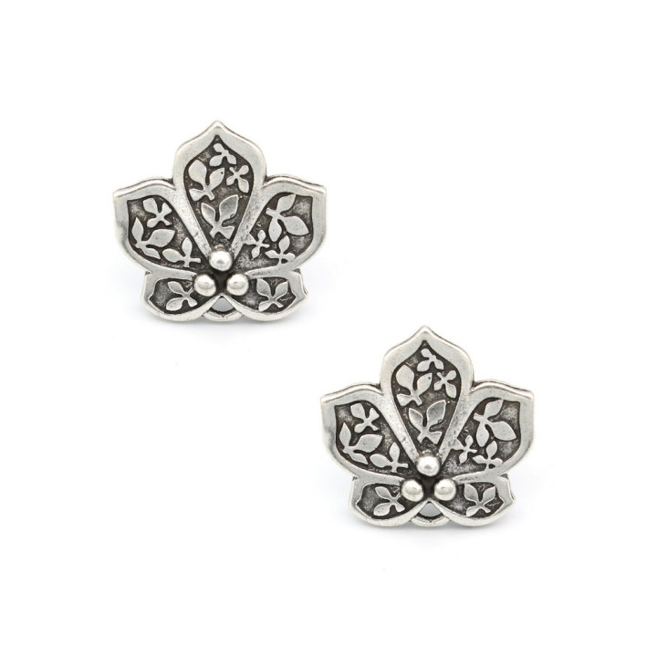 Серьги Каштан, пусета