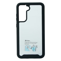 Чохол Shockproof Black Frame+ Transparent Back для Samsung S21 FE