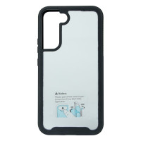 Чохол Shockproof Black Frame+ Transparent Back для Samsung S22 Plus
