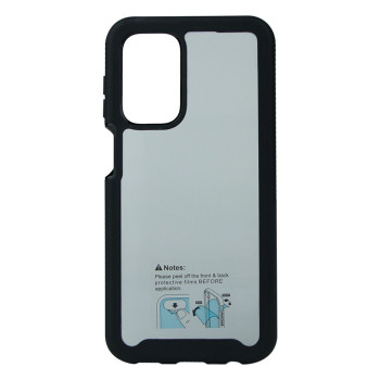 Чехол Shockproof Black Frame+ Transparent Back для Samsung A23 4G/5G