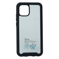 Чехол Shockproof Black Frame+ Transparent Back для Samsung A03 4G