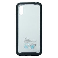 Чохол Shockproof Black Frame+ Transparent Back для Xiaomi Redmi 9A