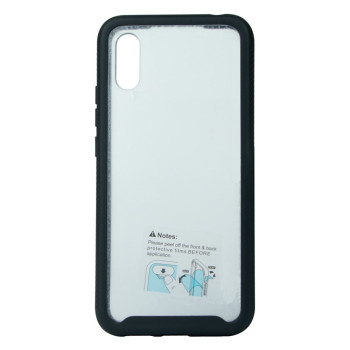 Чехол Shockproof Black Frame+ Transparent Back для Xiaomi Redmi 9A