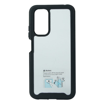 Чехол Shockproof Black Frame+ Transparent Back для Xiaomi Redmi Note 11/11S