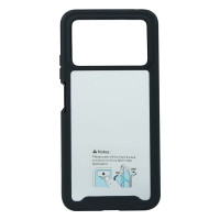 Чохол Shockproof Black Frame+ Transparent Back для Xiaomi Poco X4 Pro
