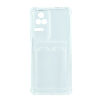 Чехол Pocket Card Transparent case для Xiaomi Poco F4