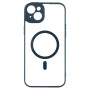 Чехол Baseus Frame Series Magnetic Case+Glass 0.22mm для iPhone 14 Plus ARJT030003 Синий