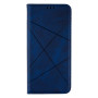 Чехол-книжка Business Leather для Samsung Galaxy A02s Синий