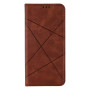 Чехол-книжка Business Leather для Samsung Galaxy A02s Коричневый - фото 4