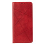 Чехол-книжка Business Leather для Xiaomi Poco X4/Redmi Note 11 Красный