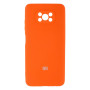 Чехол Full Case with frame для Xiaomi Poco X3 Оранжевый