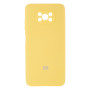 Чехол Full Case with frame для Xiaomi Poco X3 Желтый - фото 4