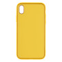 Чохол Leather Gold with Frame without Logo для iPhone Xr Жовтий