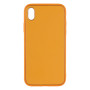 Чохол Leather Gold with Frame without Logo для iPhone Xr Peach - фото 10
