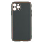 Чехол Leather Gold with Frame without Logo для iPhone 11 Pro Max Navy Green - фото 10