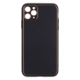 Чехол Leather Gold with Frame without Logo для iPhone 11 Pro Max Черный - фото 11