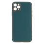 Чехол Leather Gold with Frame without Logo для iPhone 11 Pro Max Темно-Зеленый - фото 2