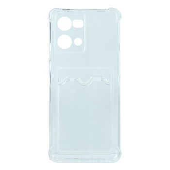 Чехол Pocket Card Transparent case для Oppo Reno 7