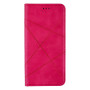 Чехол-книжка Business Leather для Oppo A12 Багровый