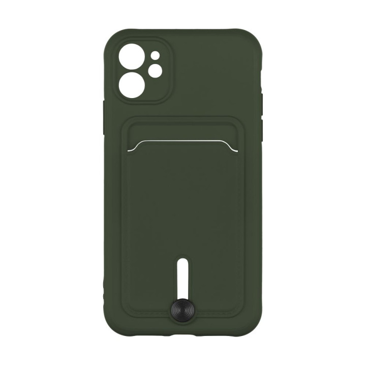 Чехол TPU Colorfull Pocket Card для iPhone 11