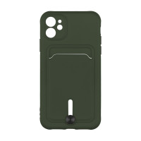 Чехол TPU Colorfull Pocket Card для iPhone 12