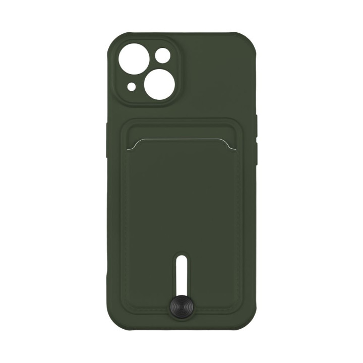 Чехол TPU Colorfull Pocket Card для iPhone 14