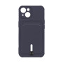 Чехол TPU Colorfull Pocket Card для iPhone 14 Темно-Синий - фото 4