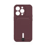 Чохол TPU Colorfull Pocket Card для iPhone 14 Pro Бордовий - фото 2