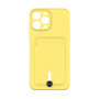 Чехол TPU Colorfull Pocket Card для iPhone 14 Pro Max Желтый - фото 7