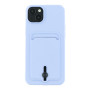 Чохол TPU Colorfull Pocket Card для iPhone 15 Елегантний фіолетовий - фото 6