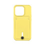 Чохол TPU Colorfull Pocket Card для iPhone 15 Pro Жовтий - фото 5