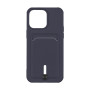 Чохол TPU Colorfull Pocket Card для iPhone 15 Pro Max Темно-Синій