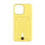 Чохол TPU Colorfull Pocket Card для iPhone 15 Pro Max Жовтий - фото 5